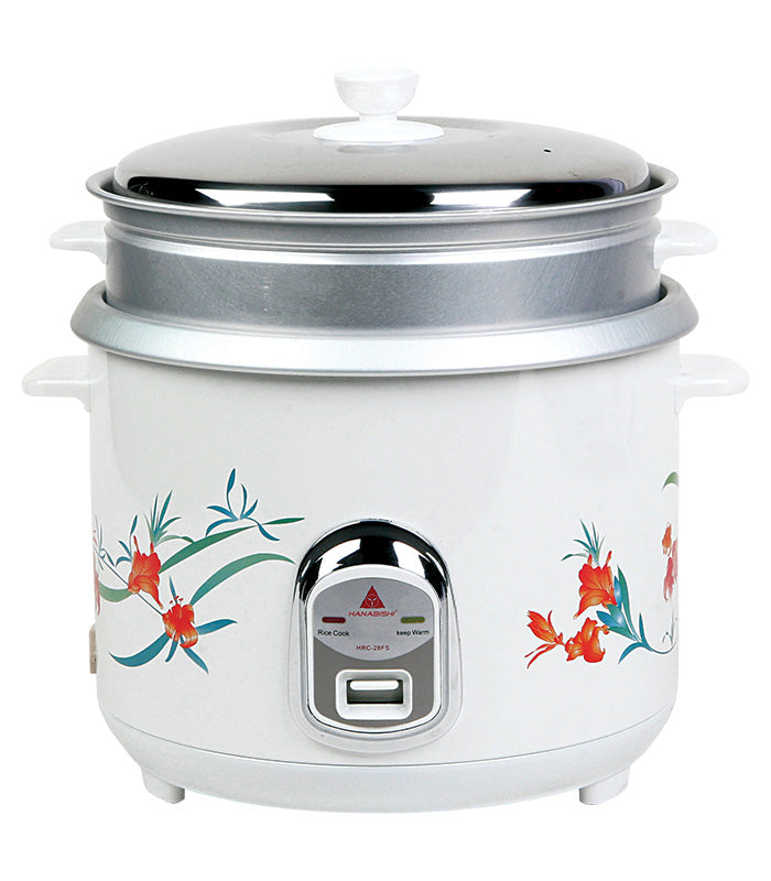 ARC180 Stainless steel rice cooker with steamer