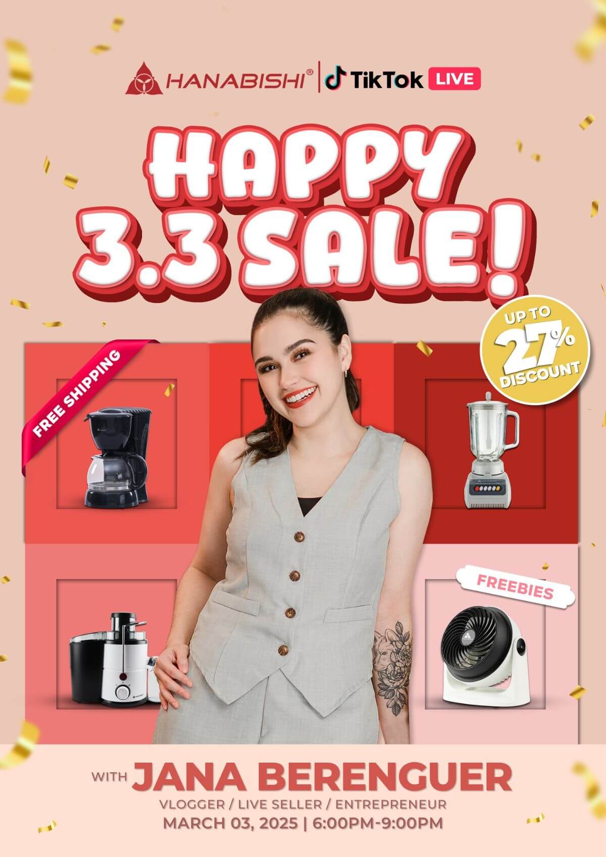 Celebrating Women: Jana Berenguer’s Must-Haves from Hanabishi