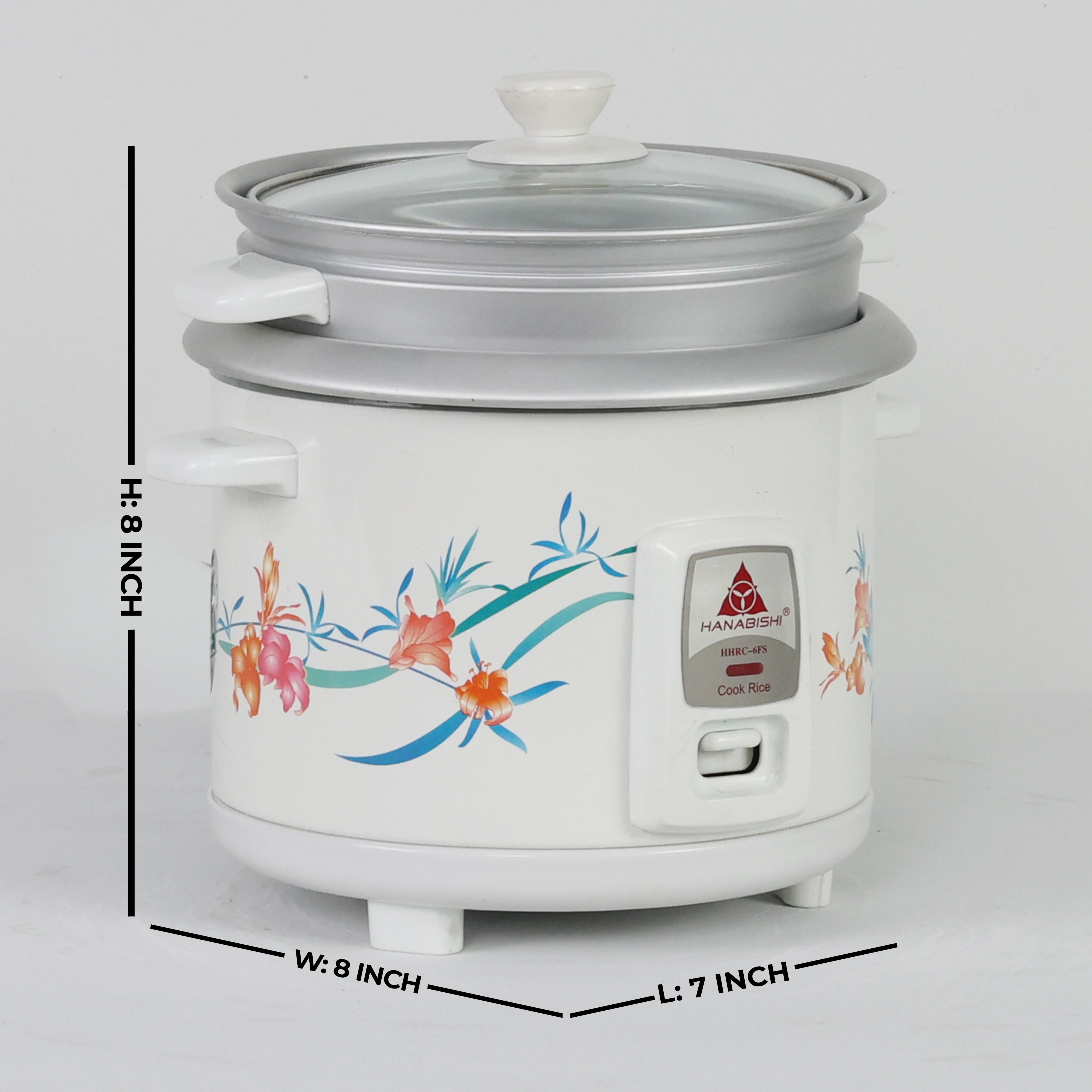 Hanabishi Rice Cooker (available in different sizes) HHRCFS