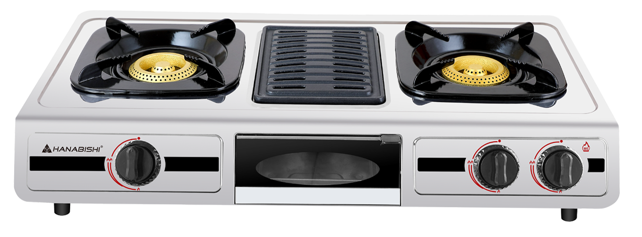 Gas Burner Gas G Hanabishi Double Burner Gas Stove GS1000G