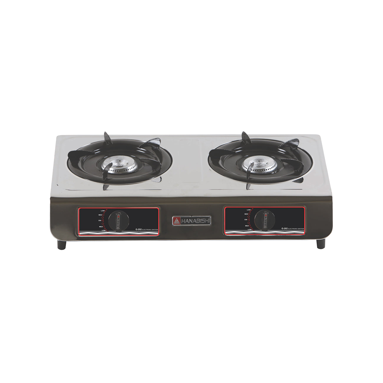Hanabishi Double Burner Gas Stove G202