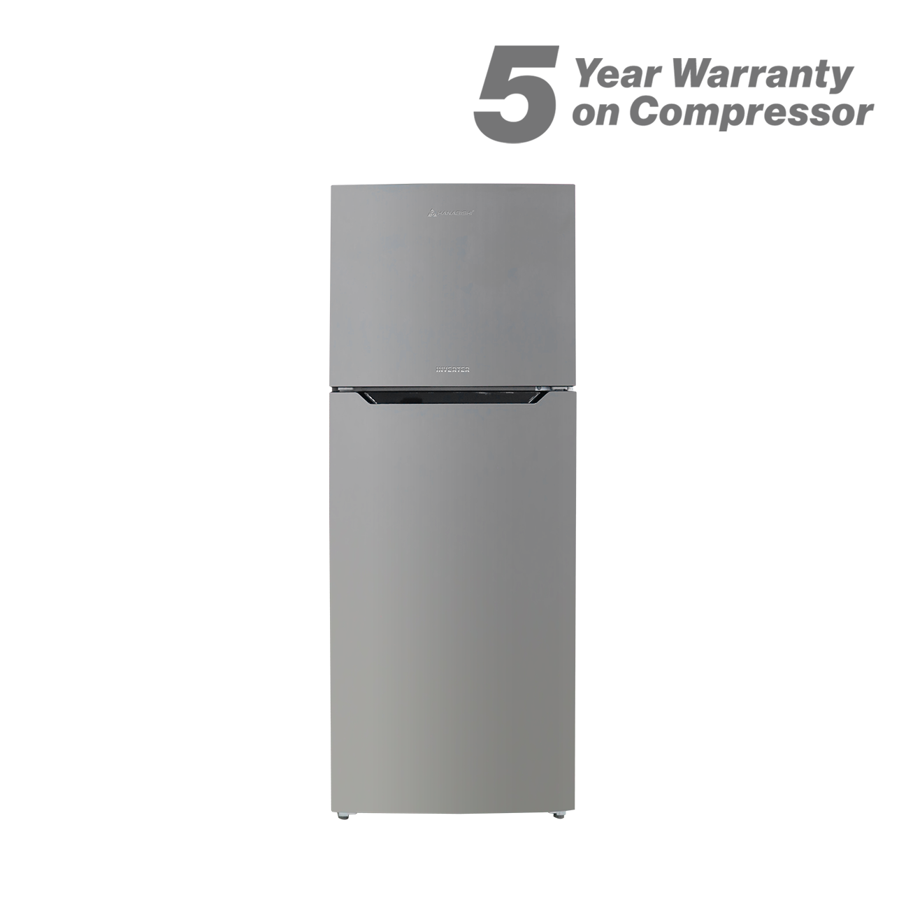 Hanabishi  Double Door No Frost Inverter Refrigerator 9.8 CUFT HADDREF 98SSINV