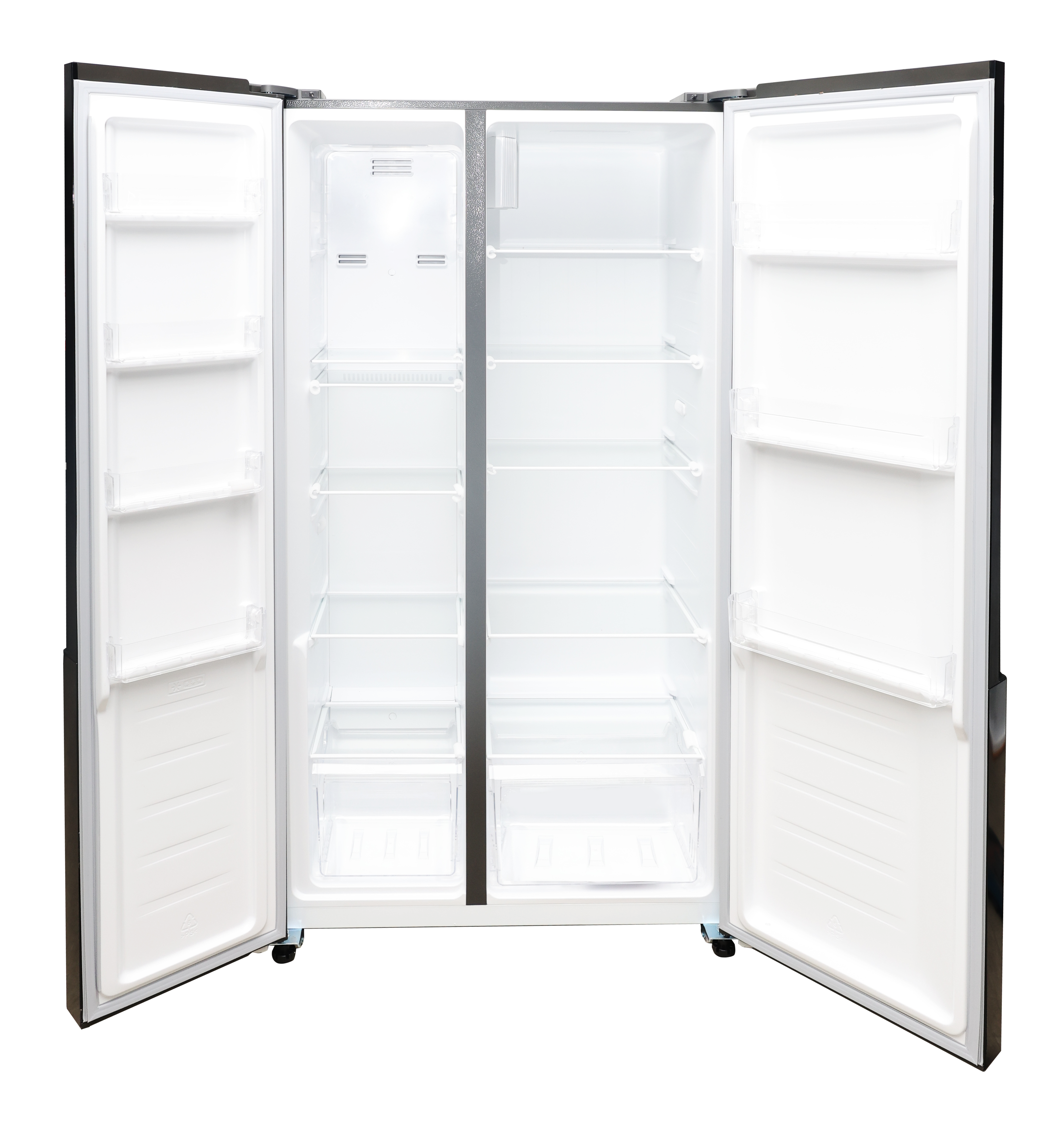 Slim Inventer Ref Hanabishi Inverter Refrigerator-Freezer Crystal Series 18 cu.ft. HASBS