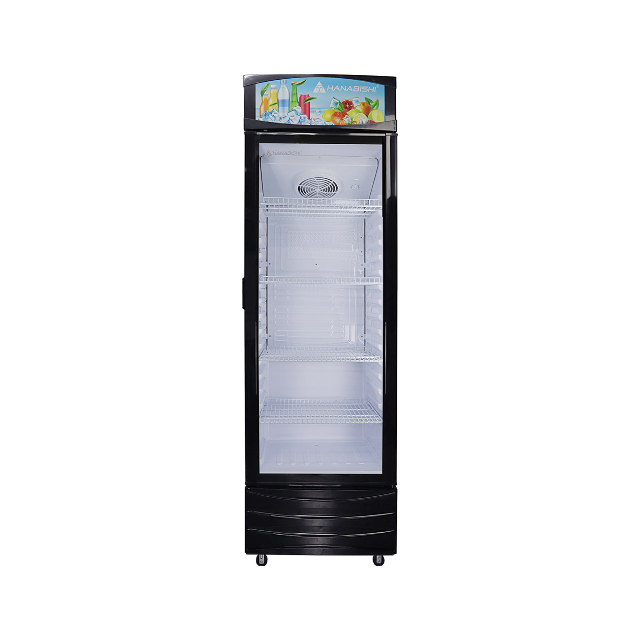 Hanabishi Eco Inverter Beverage Showcase Chiller HINVCHILL130