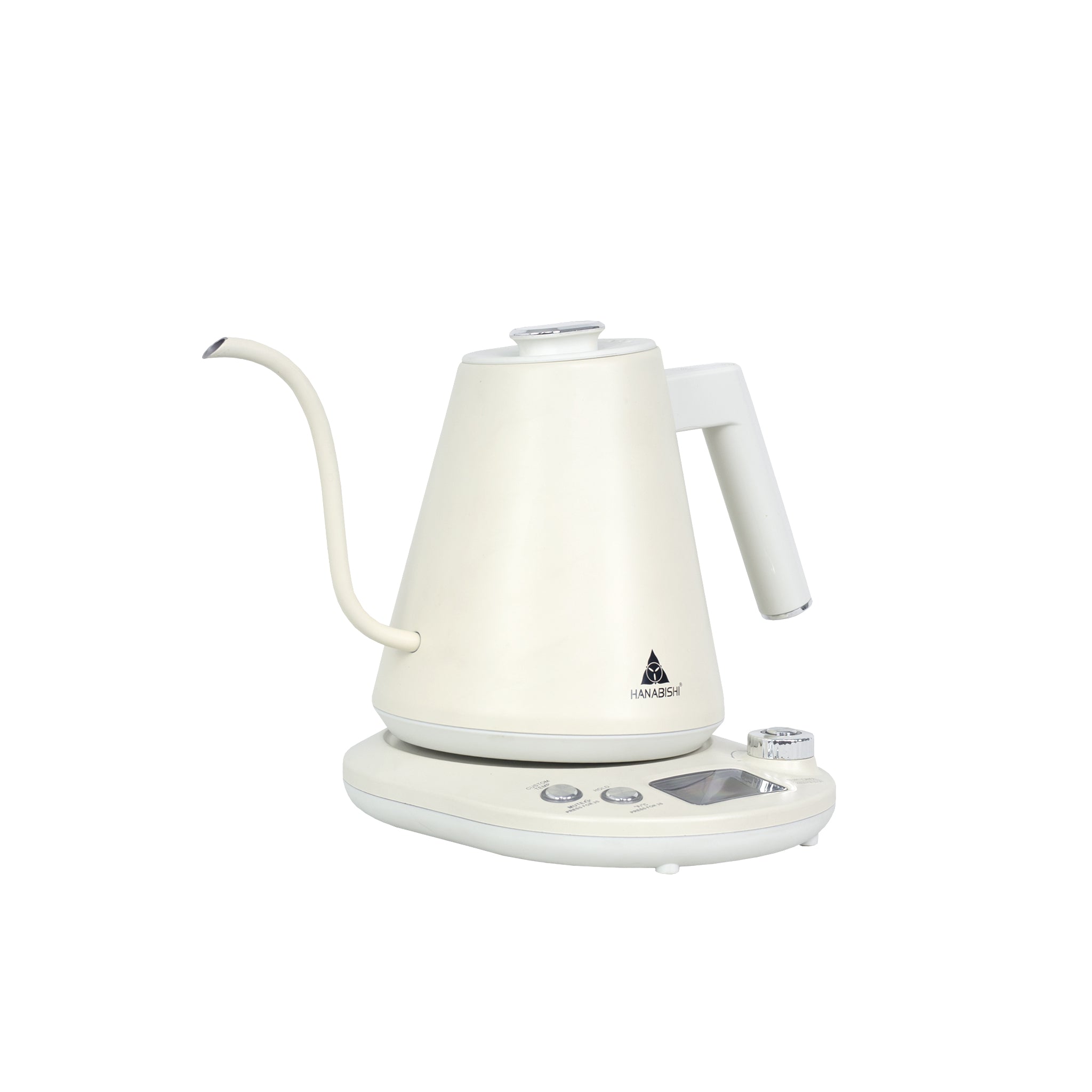 Hanabishi Digital Goose Neck Kettle 1L  HWK-10GNBLK, HWK-10GNWHT