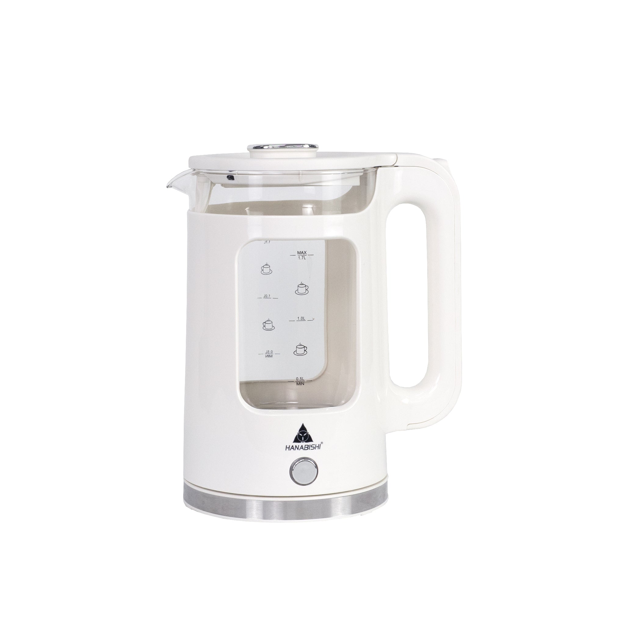 Hanabishi Water Kettle 1.7L HWK117GLWHT