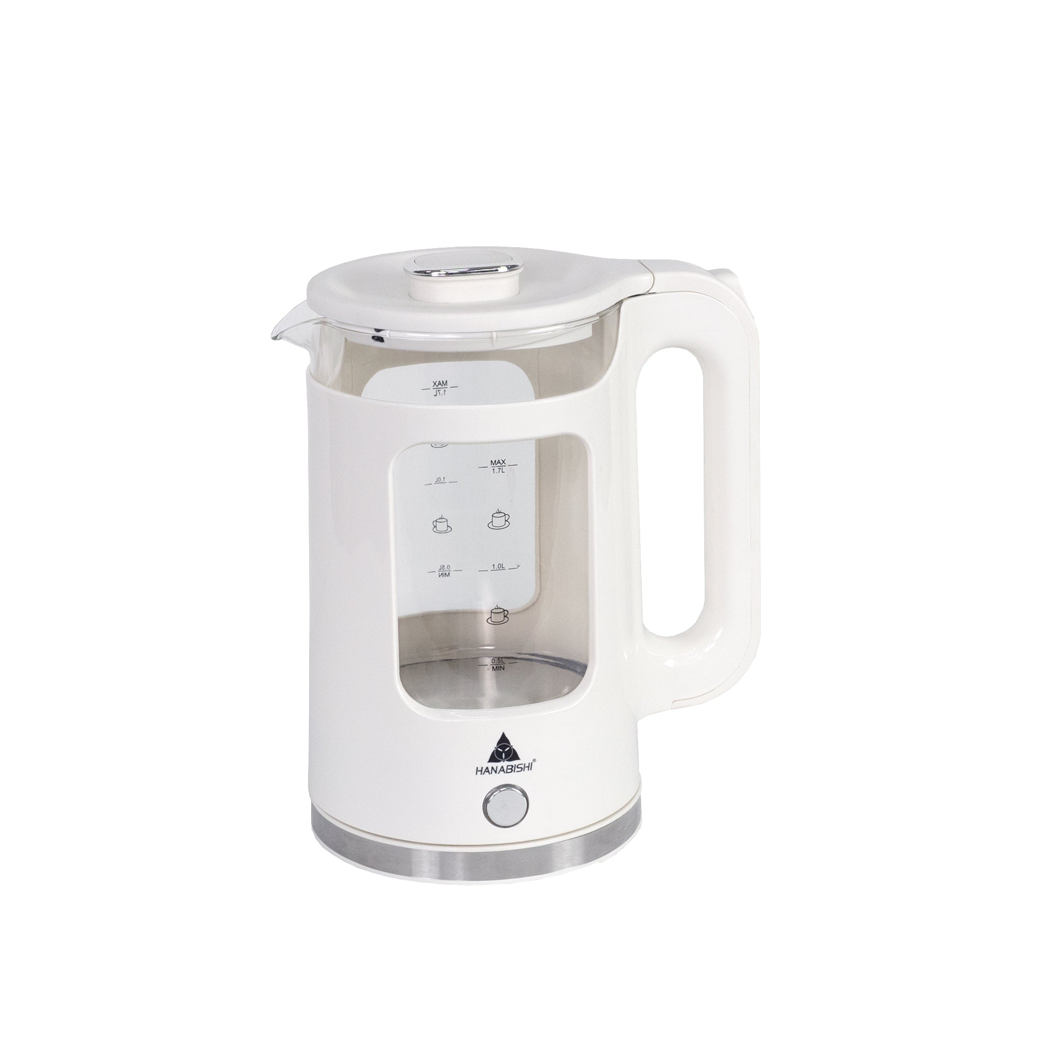 Hanabishi Water Kettle 1.7L HWK117GLWHT