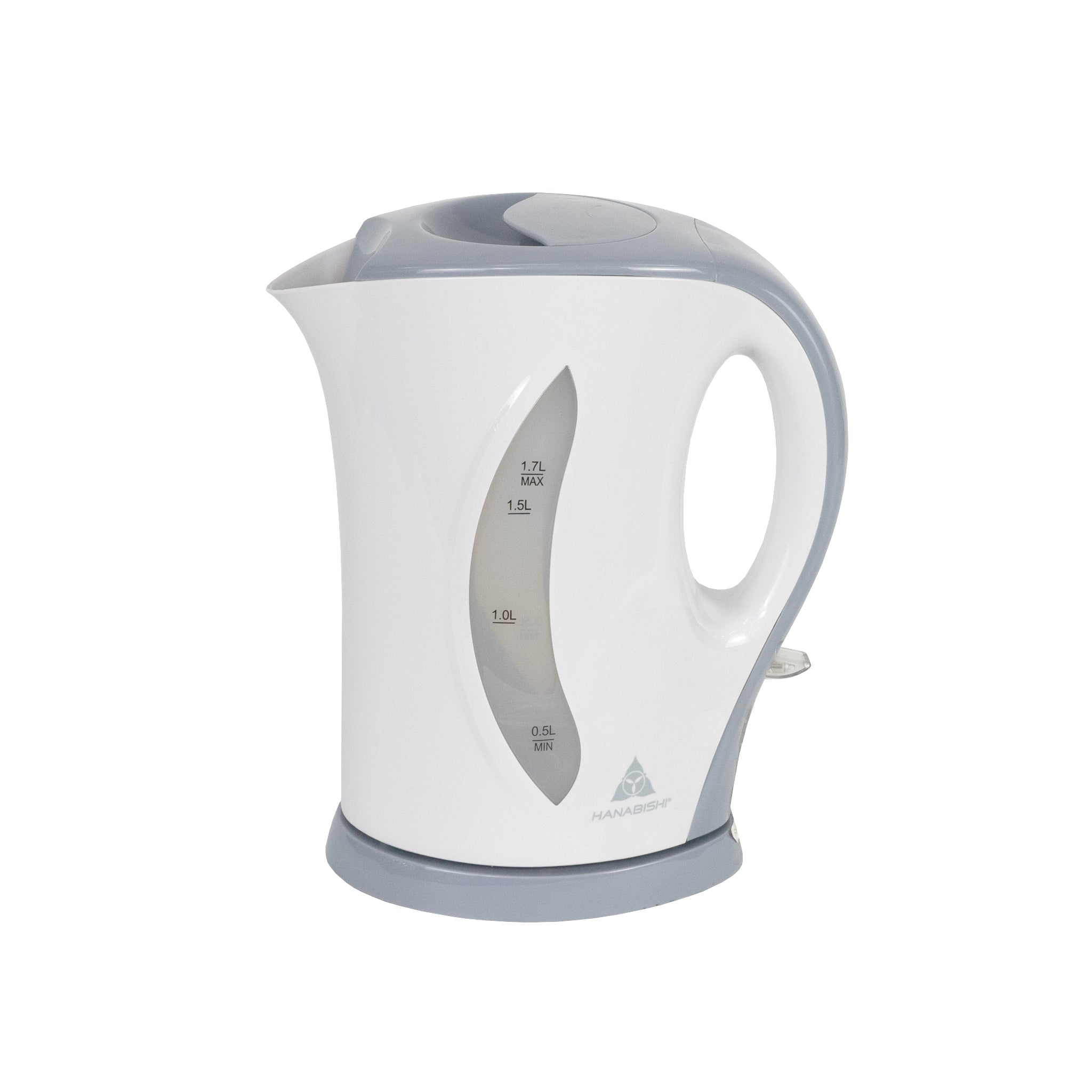 Hanabishi Water Kettle 1.7L  available in 3 colors (gray, white & black) HWK317