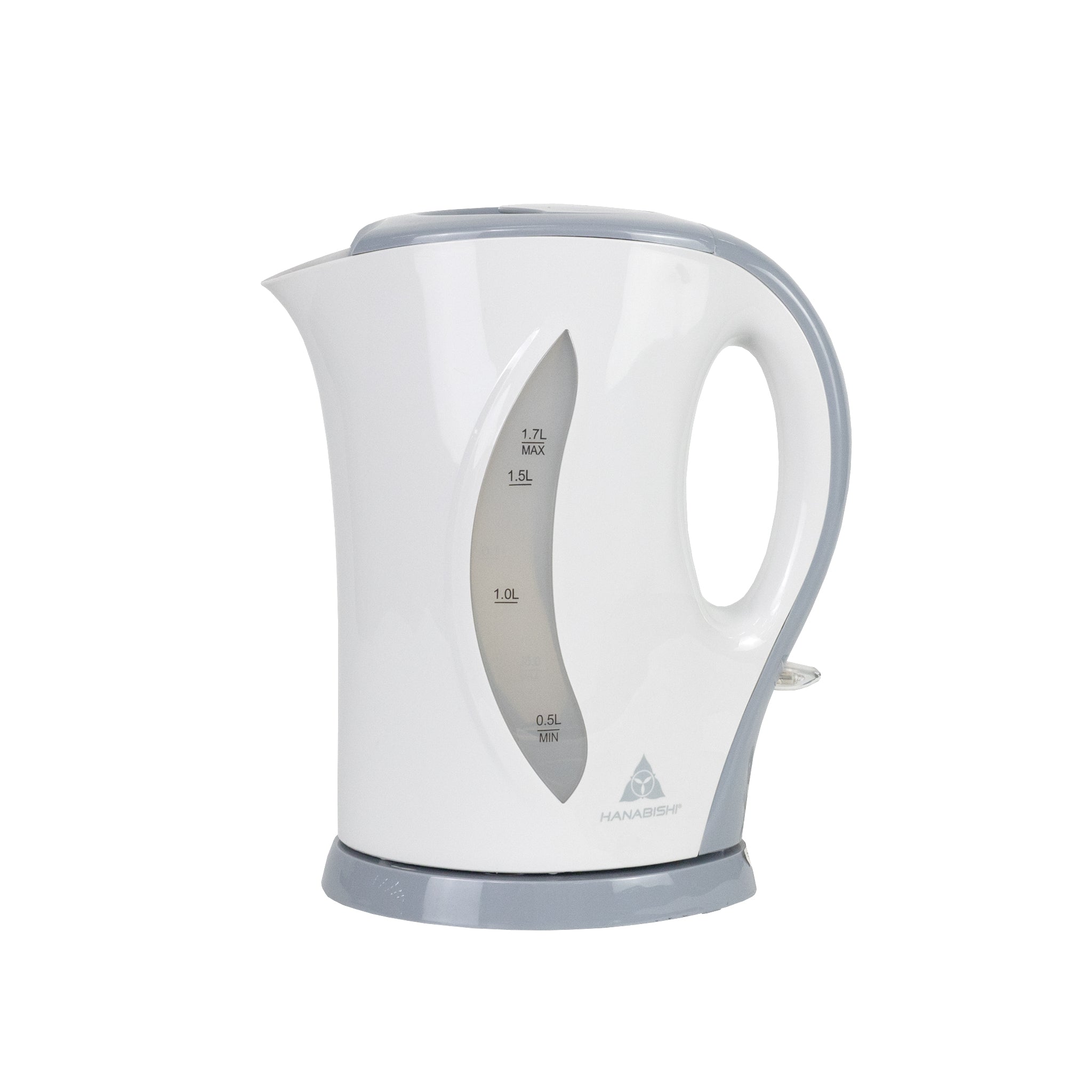 Hanabishi Water Kettle 1.7L  available in 3 colors (gray, white & black) HWK317