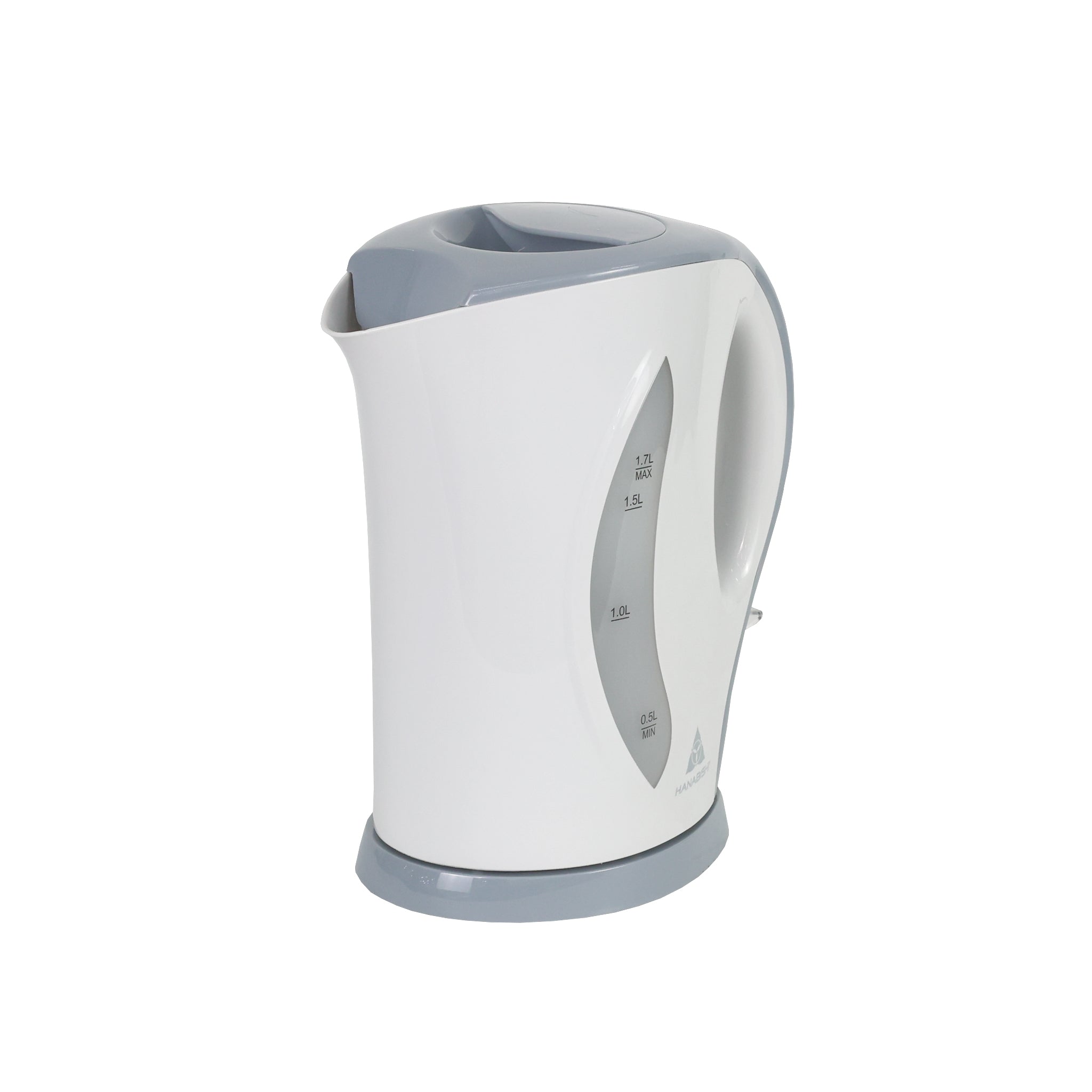 Hanabishi Water Kettle 1.7L  available in 3 colors (gray, white & black) HWK317