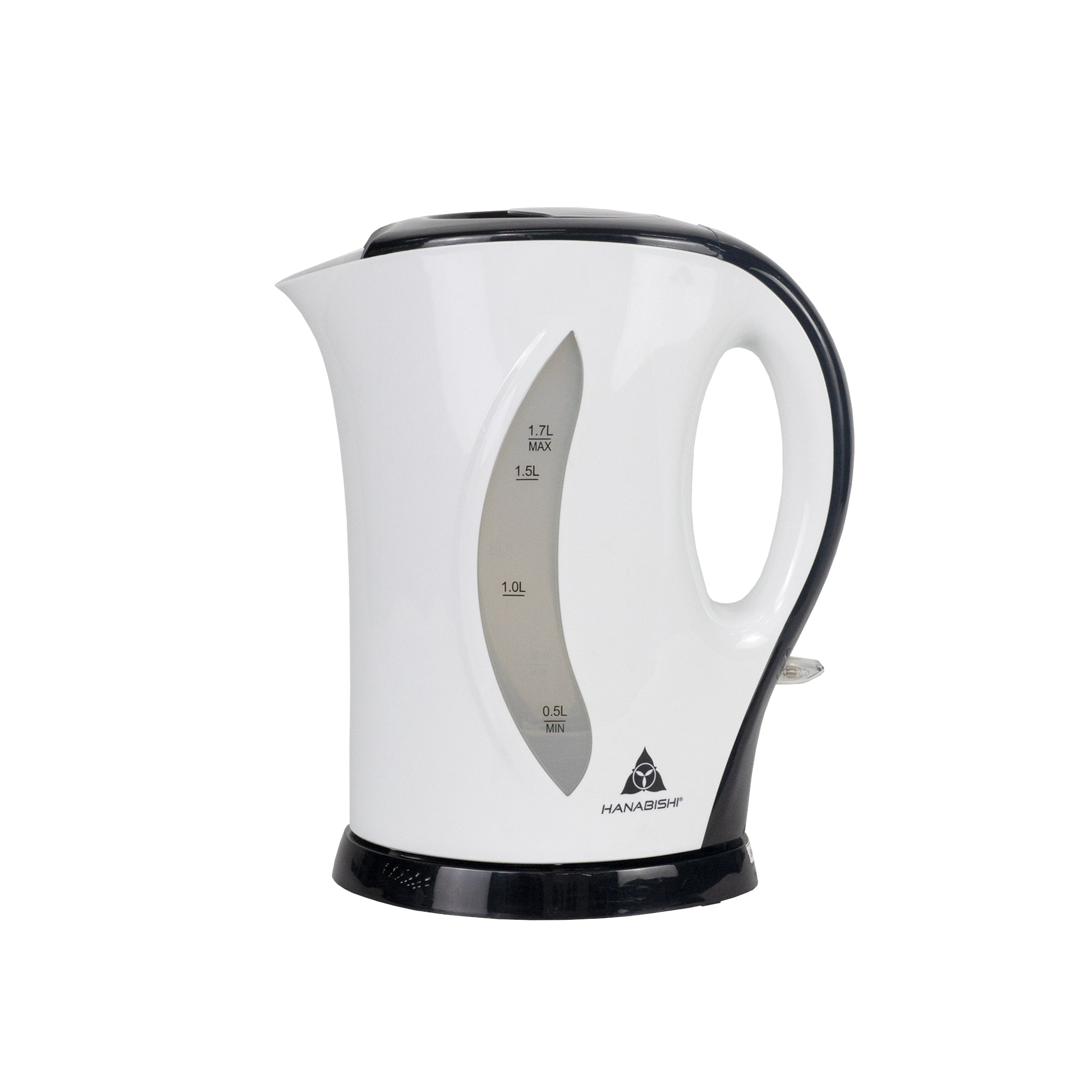 Hanabishi Water Kettle 1.7L  available in 3 colors (gray, white & black) HWK317