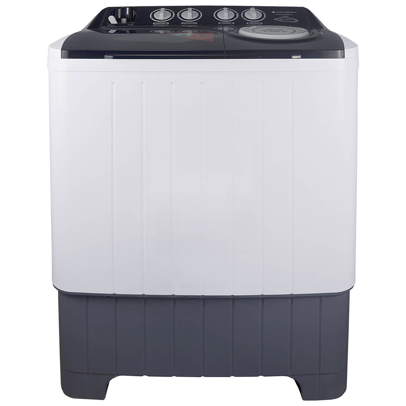 Hanabishi Twin Tub Washing Machine 8.5Kg Capacity HWM485BLK