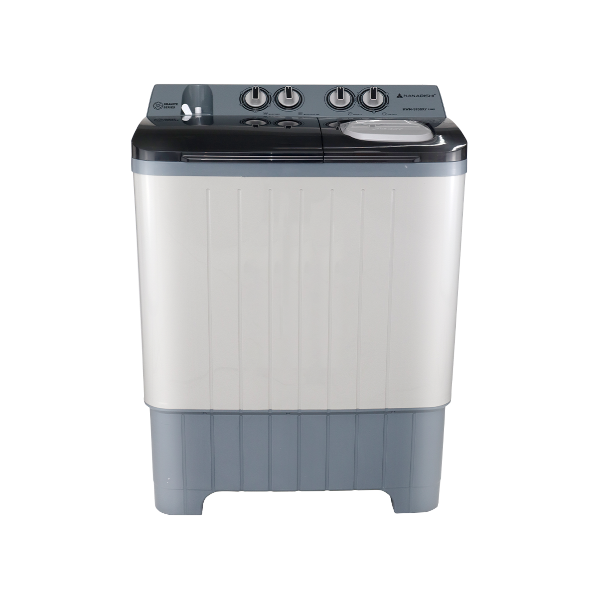 Hanabishi Twin Tub Washing Machine Granite Series 9kg HWM590GRY