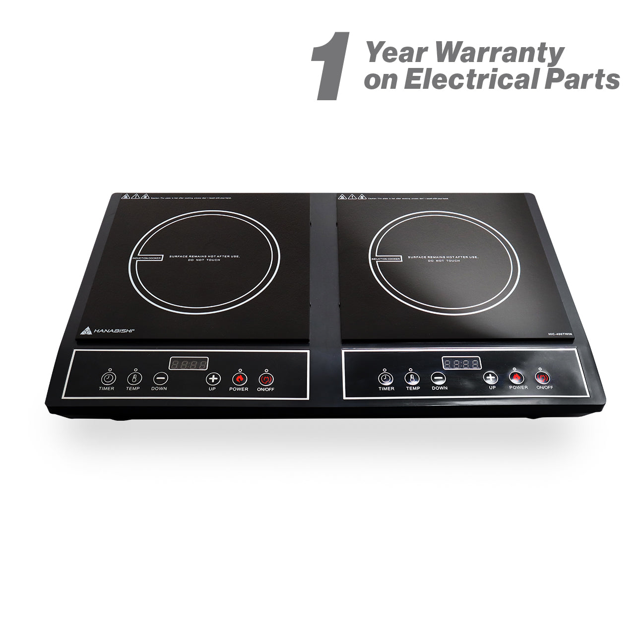 Hanabishi Twin Induction Cooker HIC400TWIN