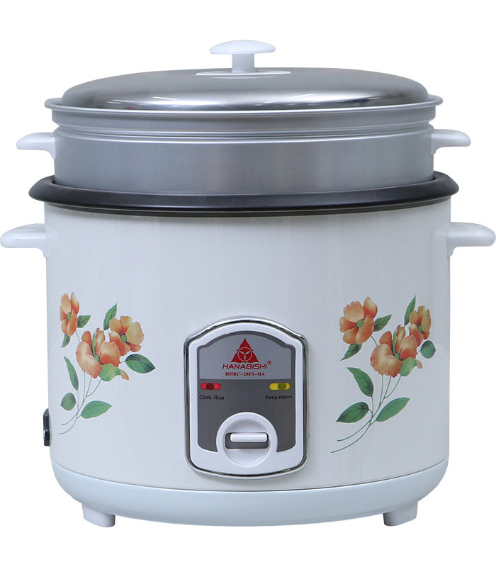 Hannex Rice Cooker Hanabishi Flower Design Teflon Rice Cooker Series HHRCFSHA