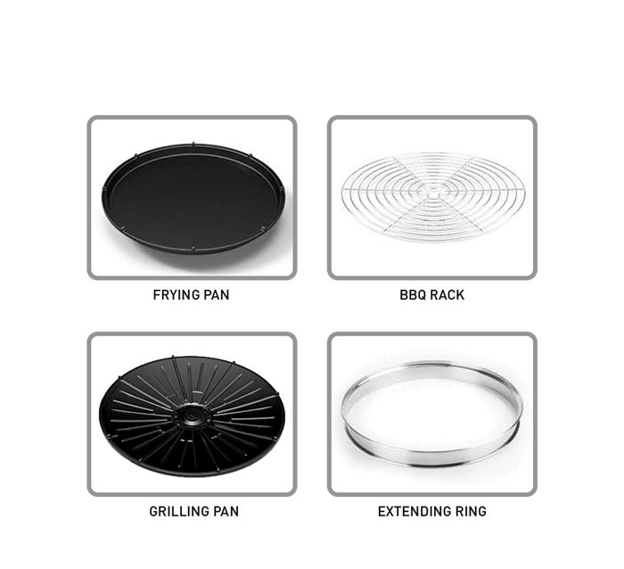 Hanabishi Smokeless Infrared Griller HLRVINFGRILL725