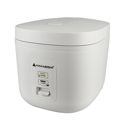 Hanabishi Square Rice Cooker available in 2 sizes HSQRC