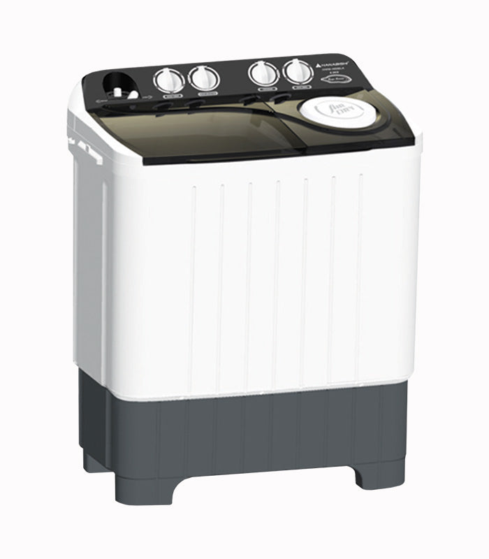 Hanabishi Twin Tub Washing Machine 8.5Kg Capacity HWM485BLK